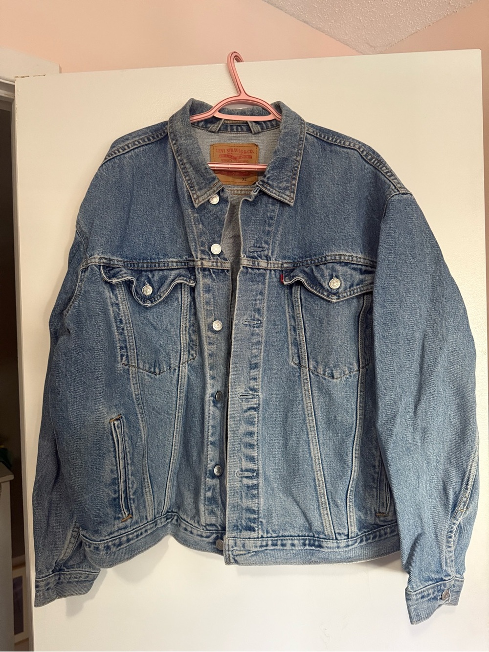 Levi's Light Blue Denim Jacket Classic Trucker Style